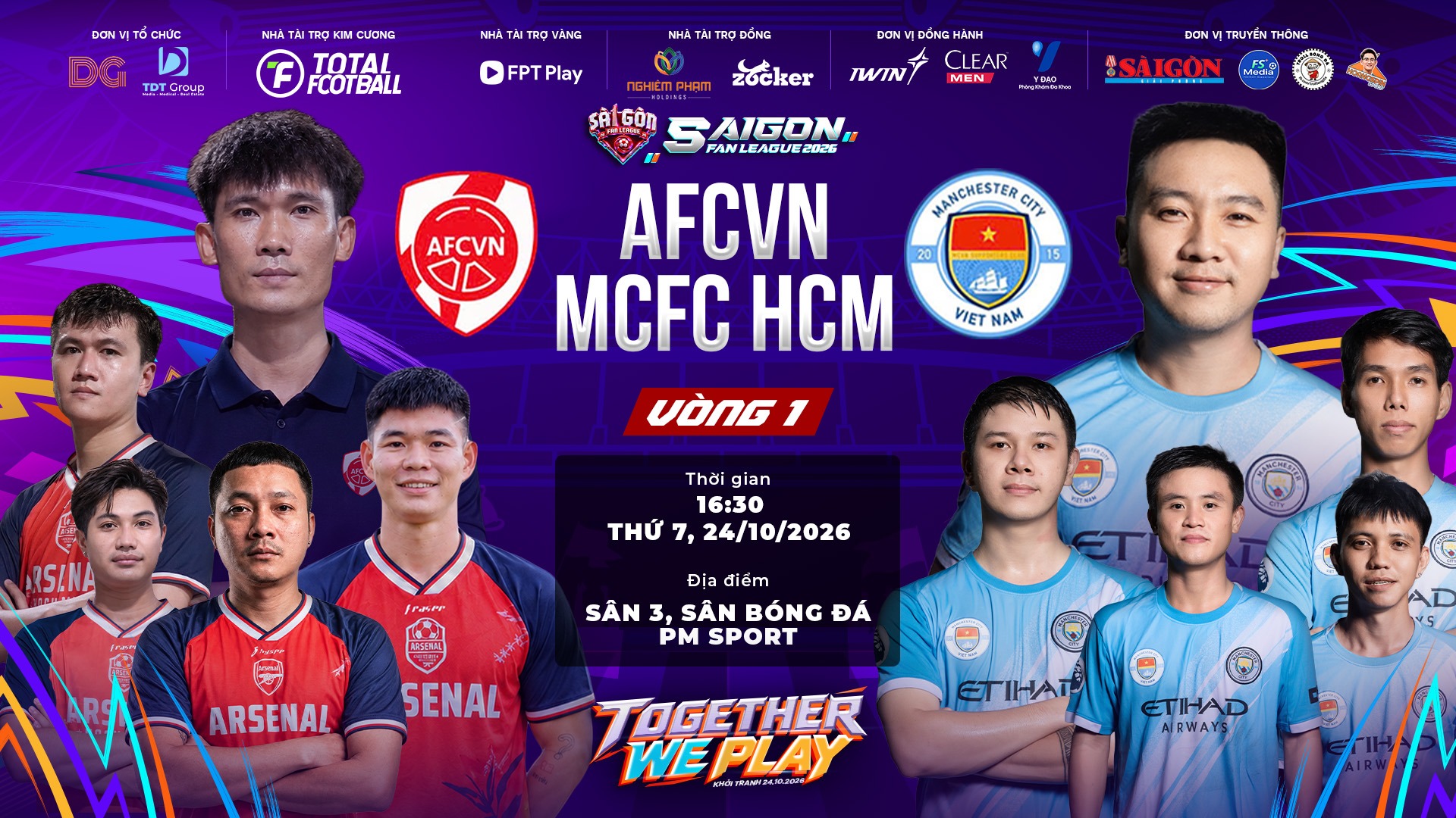 Điểm nóng tuần khai mạc: tâm điểm trận AFCVN vs MCFC HCM