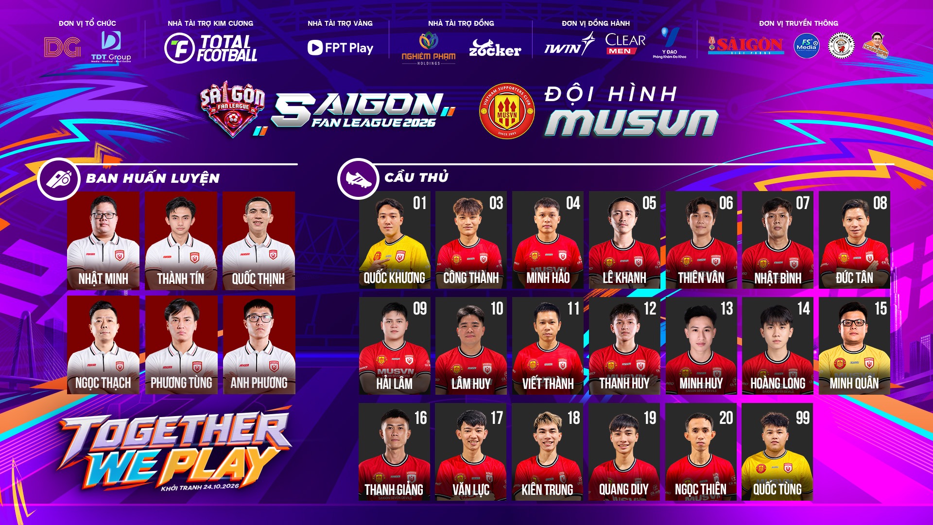 MUSVN SÀI GÒN SÂN 7: CHUNG ĐAM MÊ, VỮNG TINH THẦN QUỶ ĐỎ