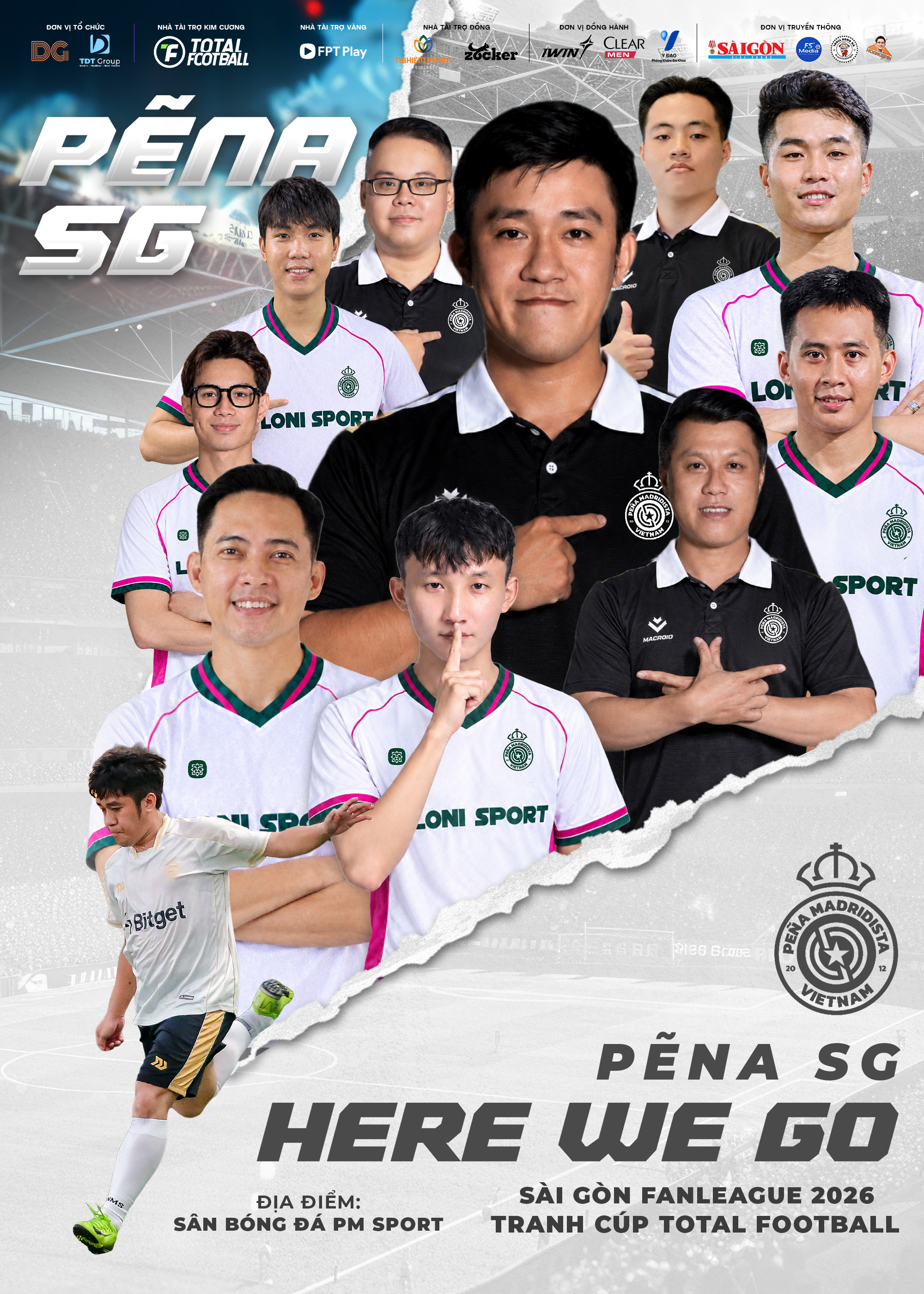 Thành viên đội Peña SG